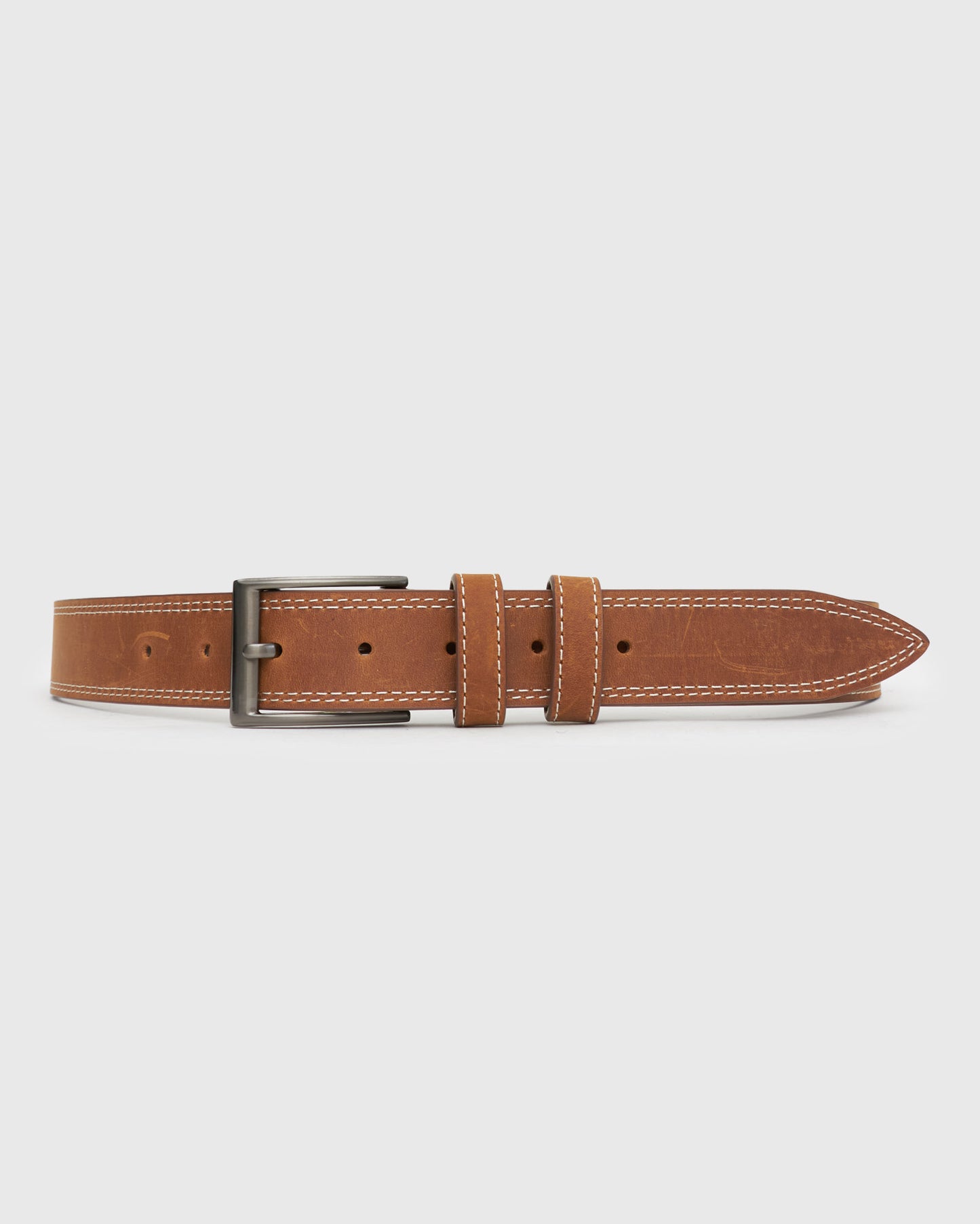 MENS LEATHER BELT SEAT L/XL