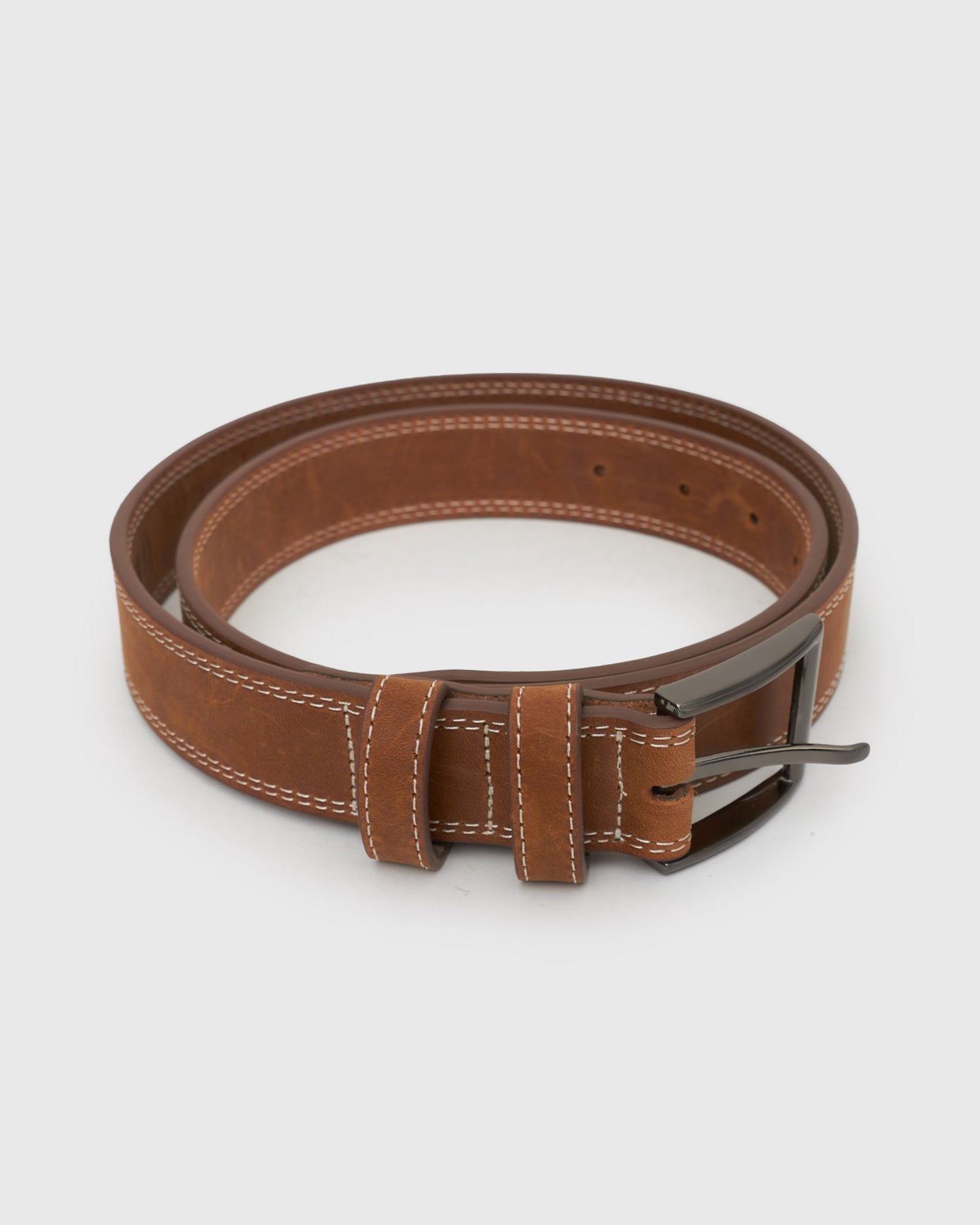 MENS LEATHER BELT SEAT L/XL