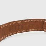 MENS LEATHER BELT SEAT L/XL