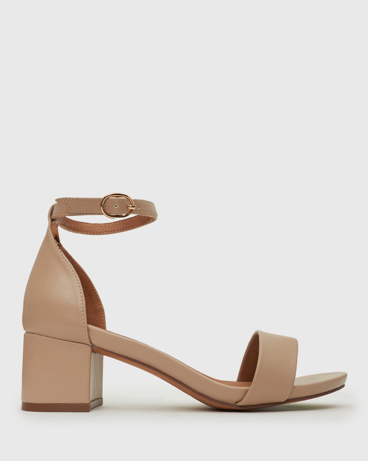 RYAN Round Toe Block Heels