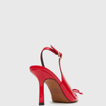 YVETTE Bow Slingback Stiletto Heels