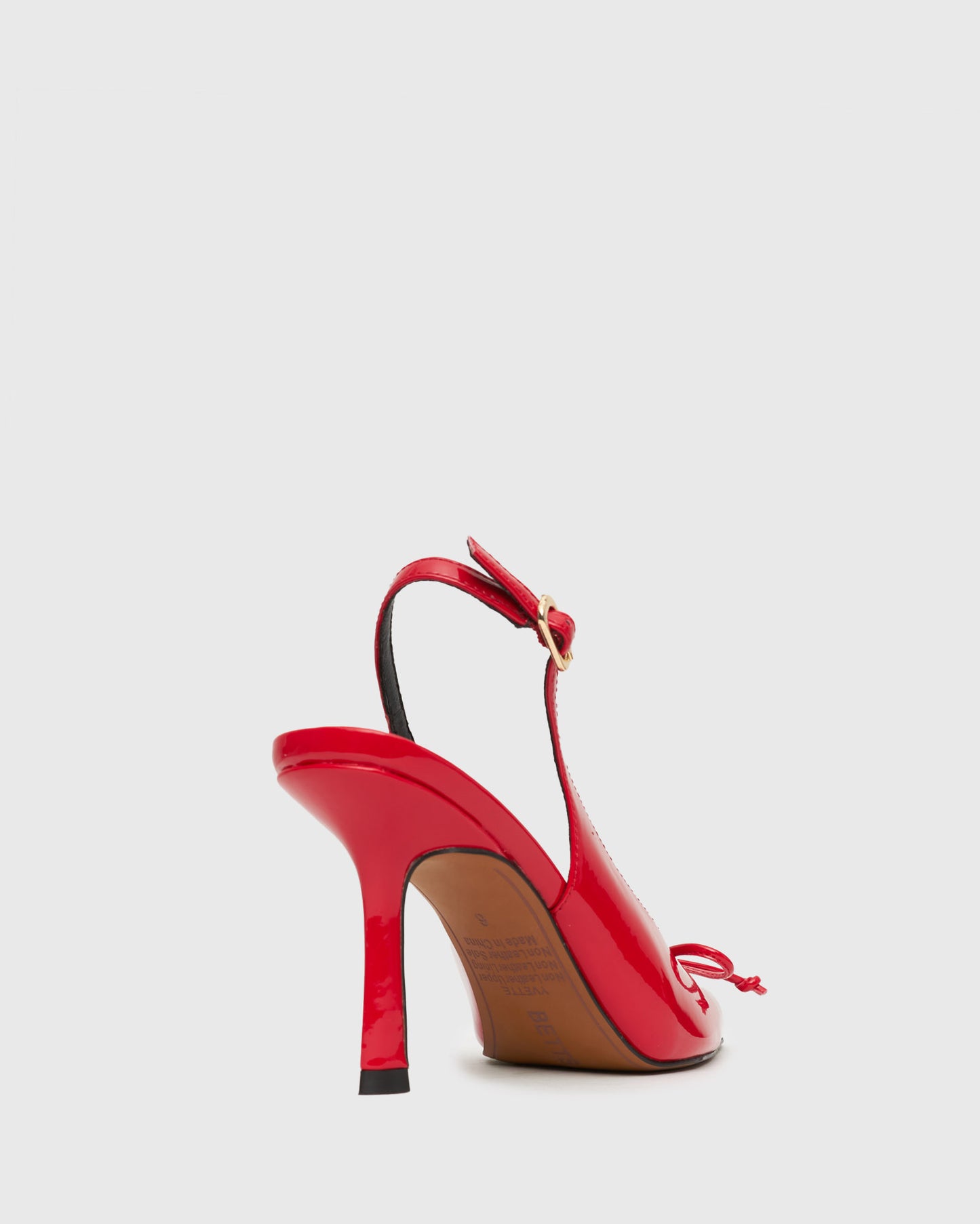 YVETTE Bow Slingback Stiletto Heels