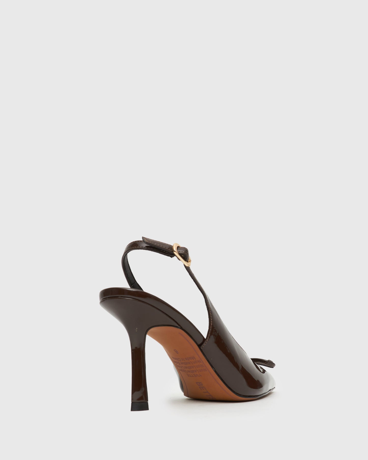 YVETTE Bow Slingback Stiletto Heels