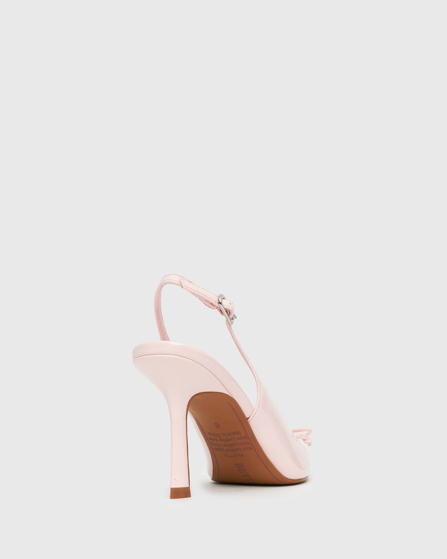 YVETTE Bow Slingback Stiletto Heels