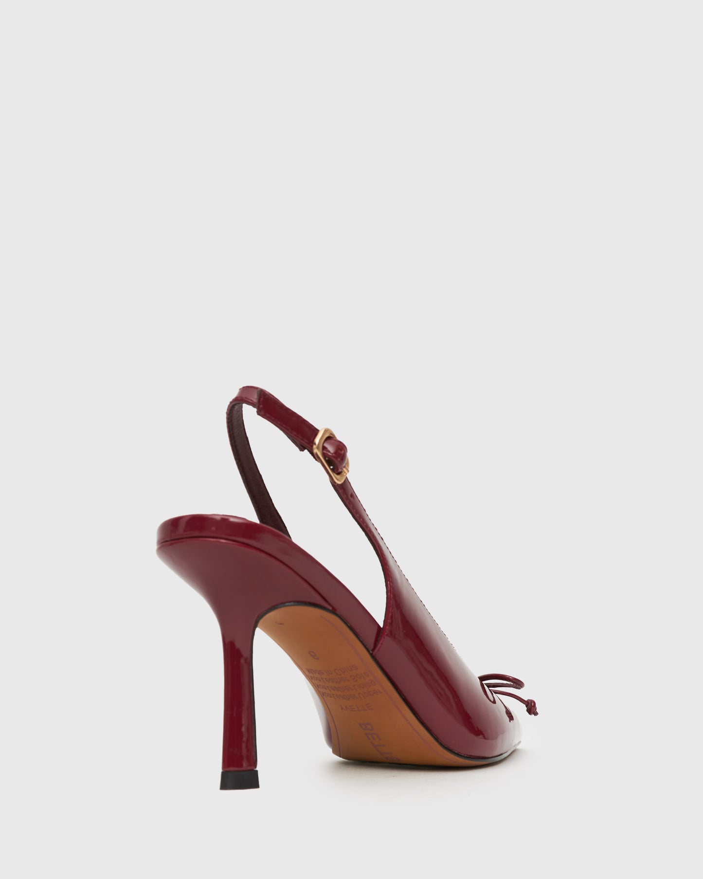 YVETTE Bow Slingback Stiletto Heels