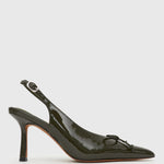 PRE-ORDER YVETTE Bow Slingback Stiletto Heels