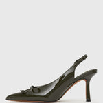 PRE-ORDER YVETTE Bow Slingback Stiletto Heels