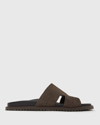 GRIFFIN Leather Casual Slides