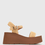 CHUROS Vegan Wedge Sandals