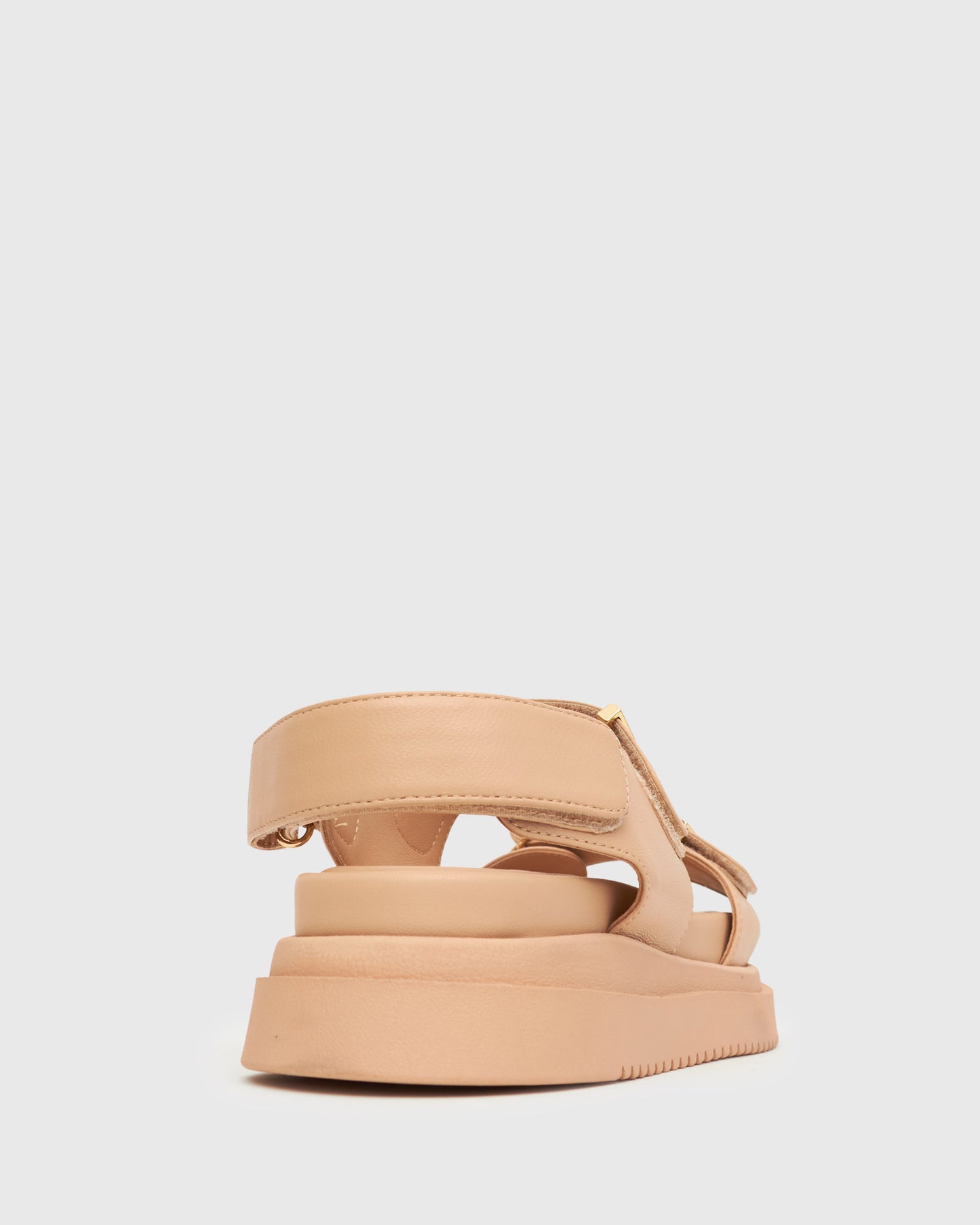 TREASURE Leather Flatform Sandals