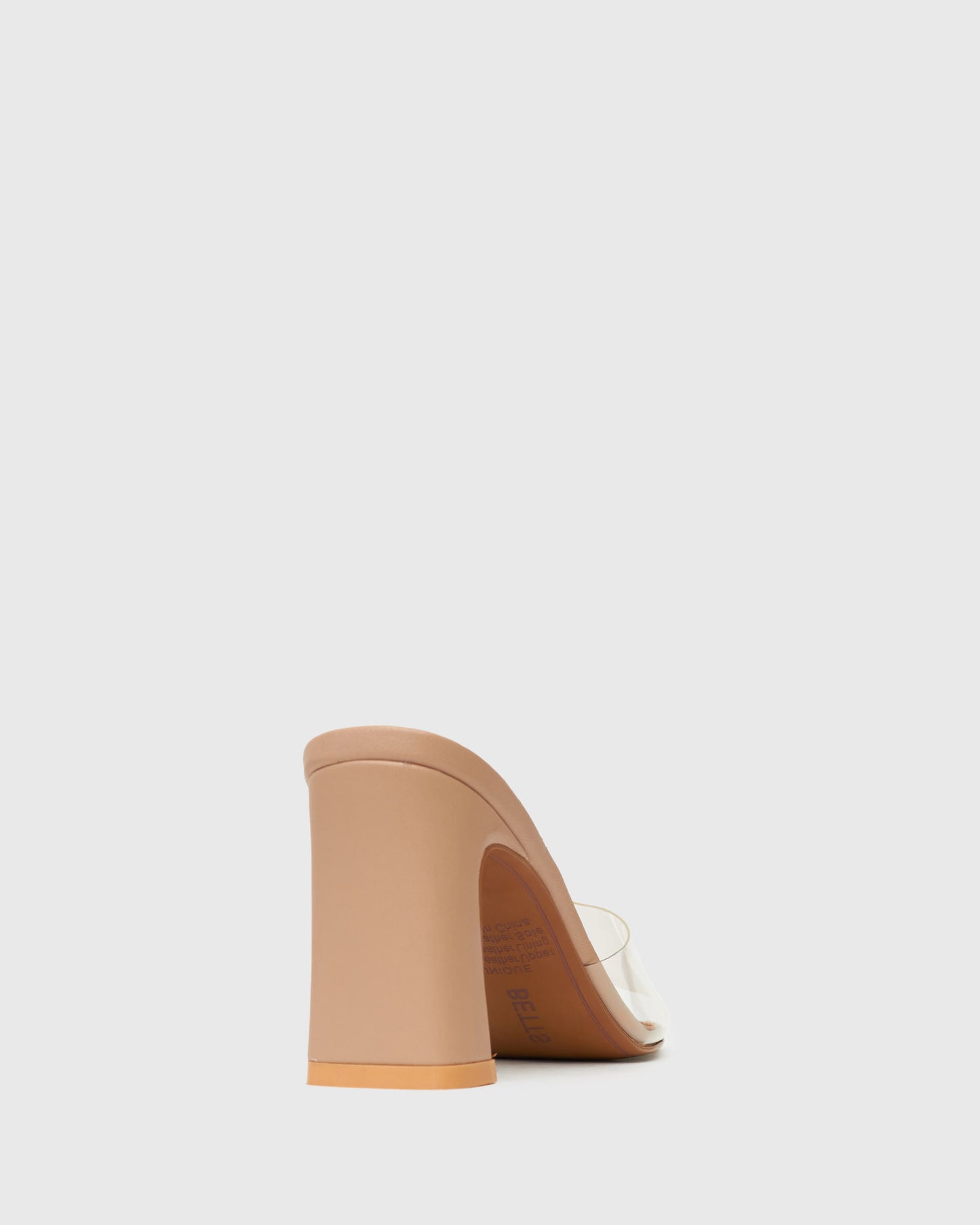 UNIQUE Square Toe Heeled Mules