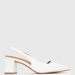 GUS Block Heel Slingback Pumps