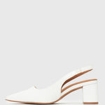 GUS Block Heel Slingback Pumps