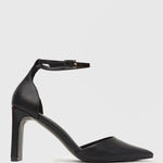 KNICKY Pointy Toe High Block Heels