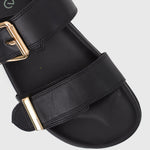 EBONY Vegan Buckled Strap Sandals