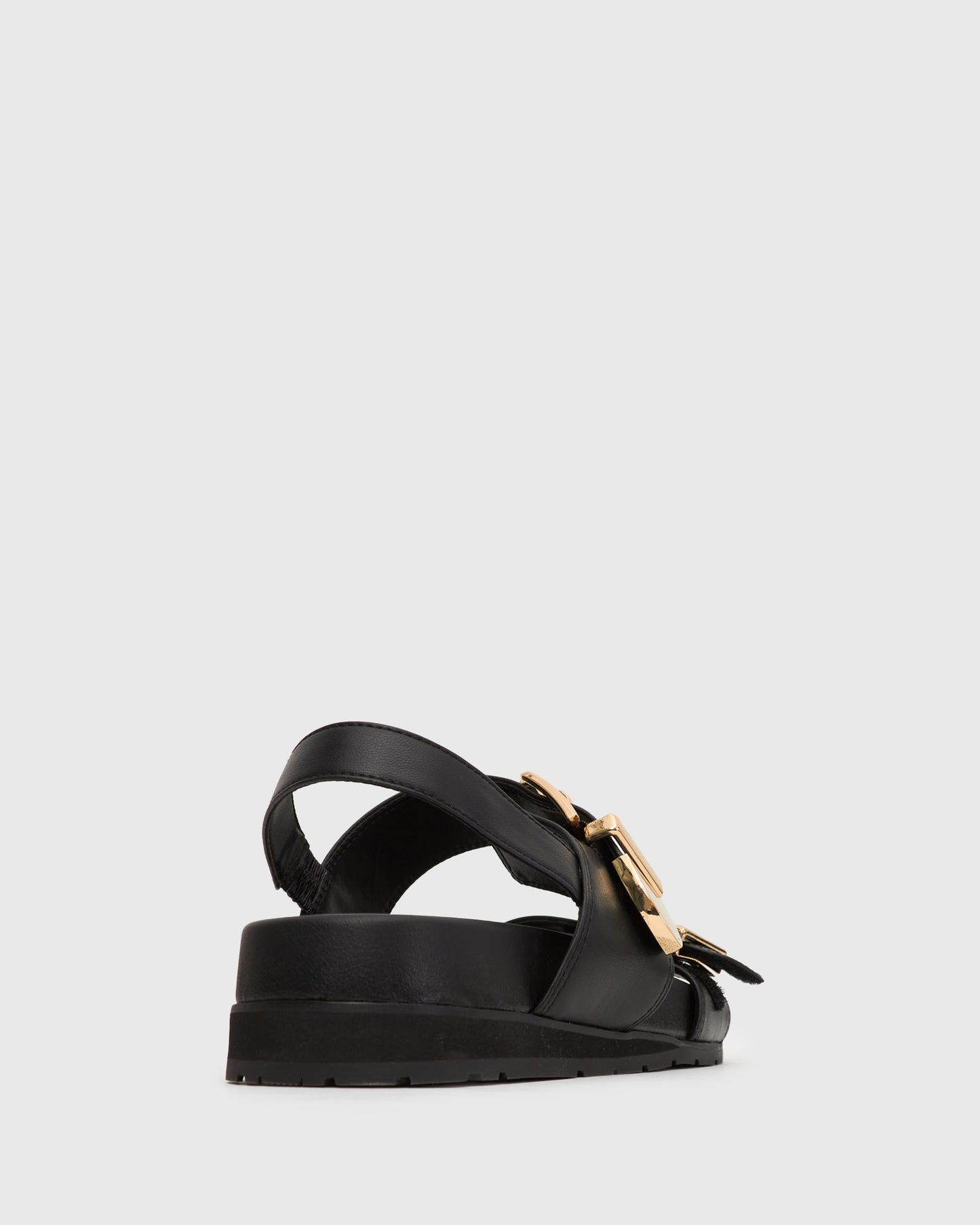 EBONY Vegan Buckled Strap Sandals