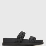 LINDI 2 Plaited Double Strap Slides