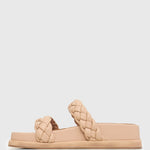 LINDI 2 Plaited Double Strap Slides