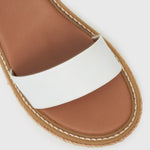 QUOE Vegan Wedge Sandals