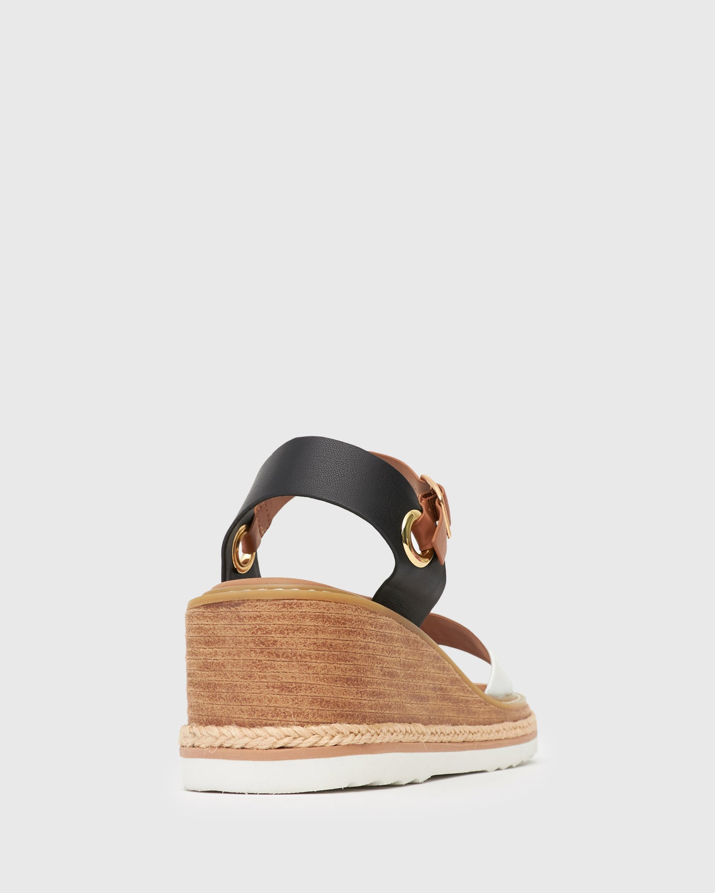 QUOE Vegan Wedge Sandals