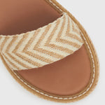 QUOE Vegan Wedge Sandals