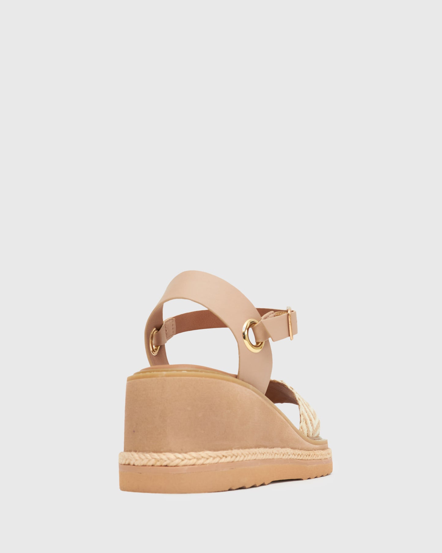 QUOE Vegan Wedge Sandals