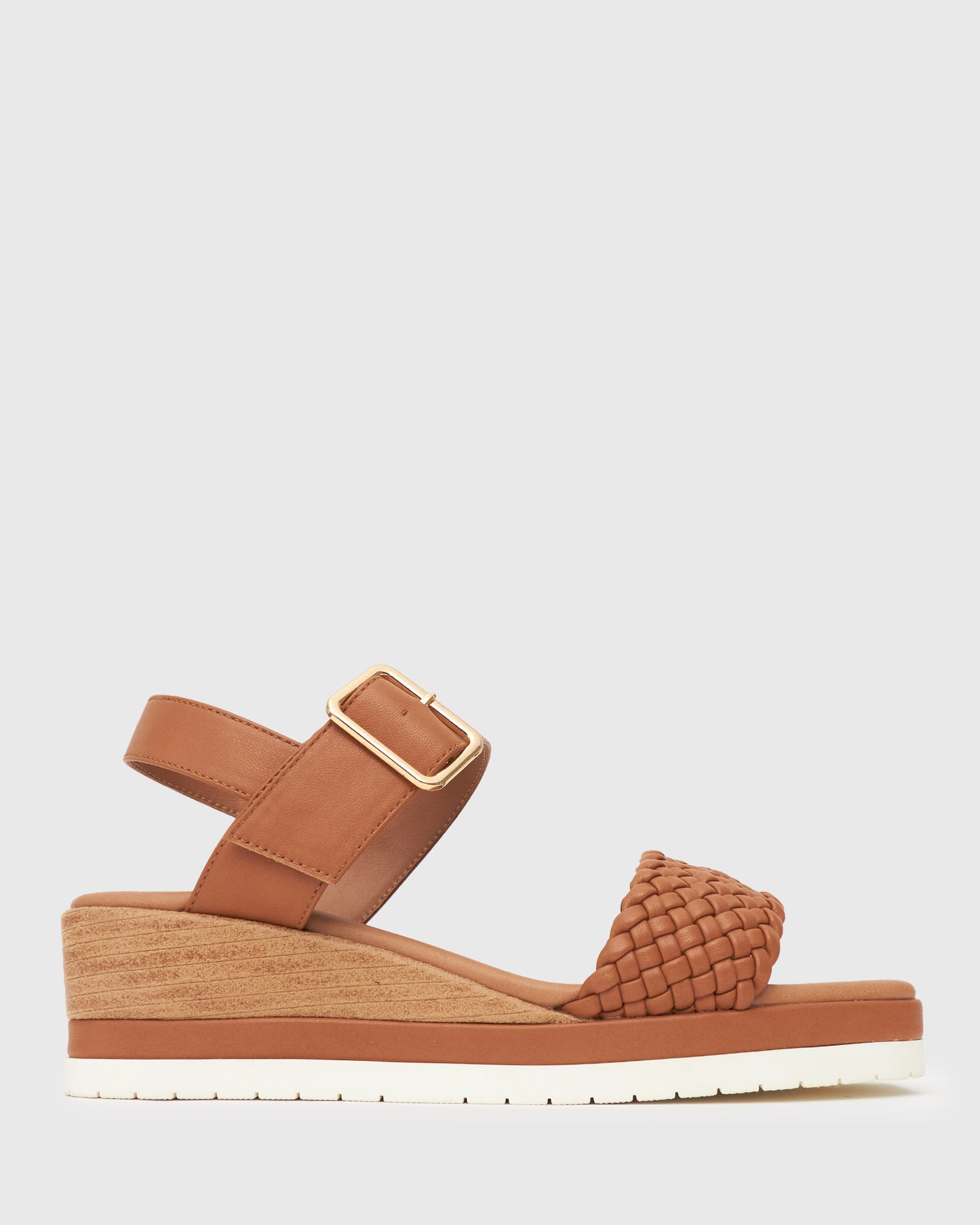 Wider Fit KENZIE Vegan Low Wedge Sandals