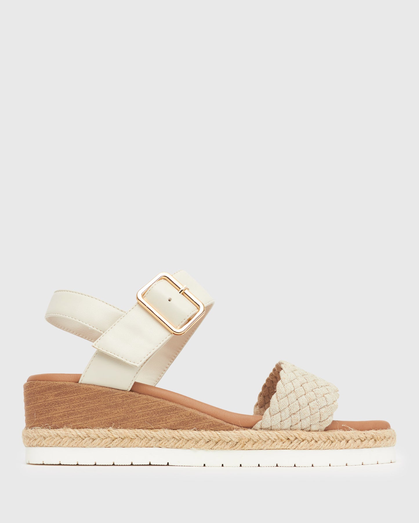 Wider Fit KENZIE Vegan Low Wedge Sandals