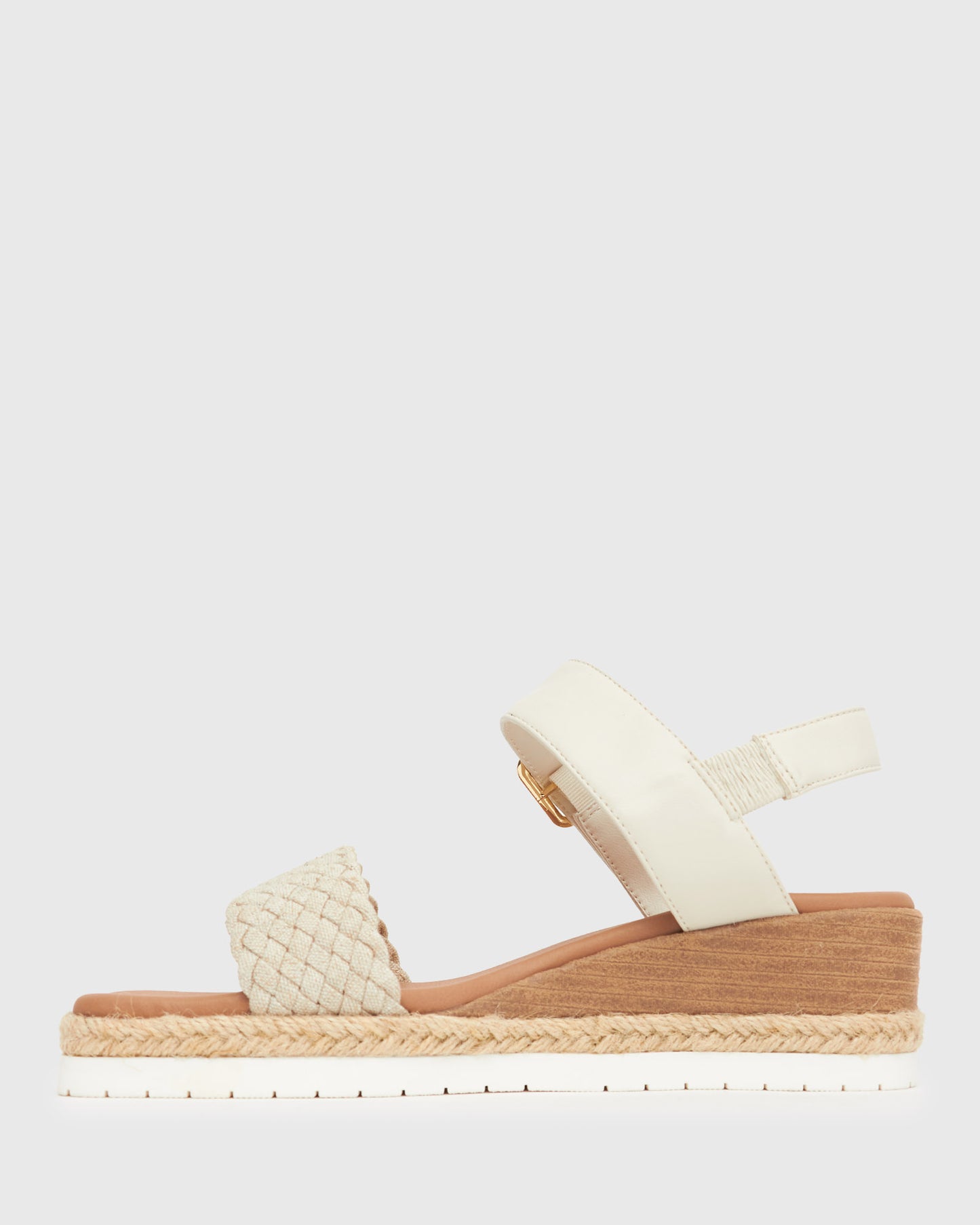 Wider Fit KENZIE Vegan Low Wedge Sandals