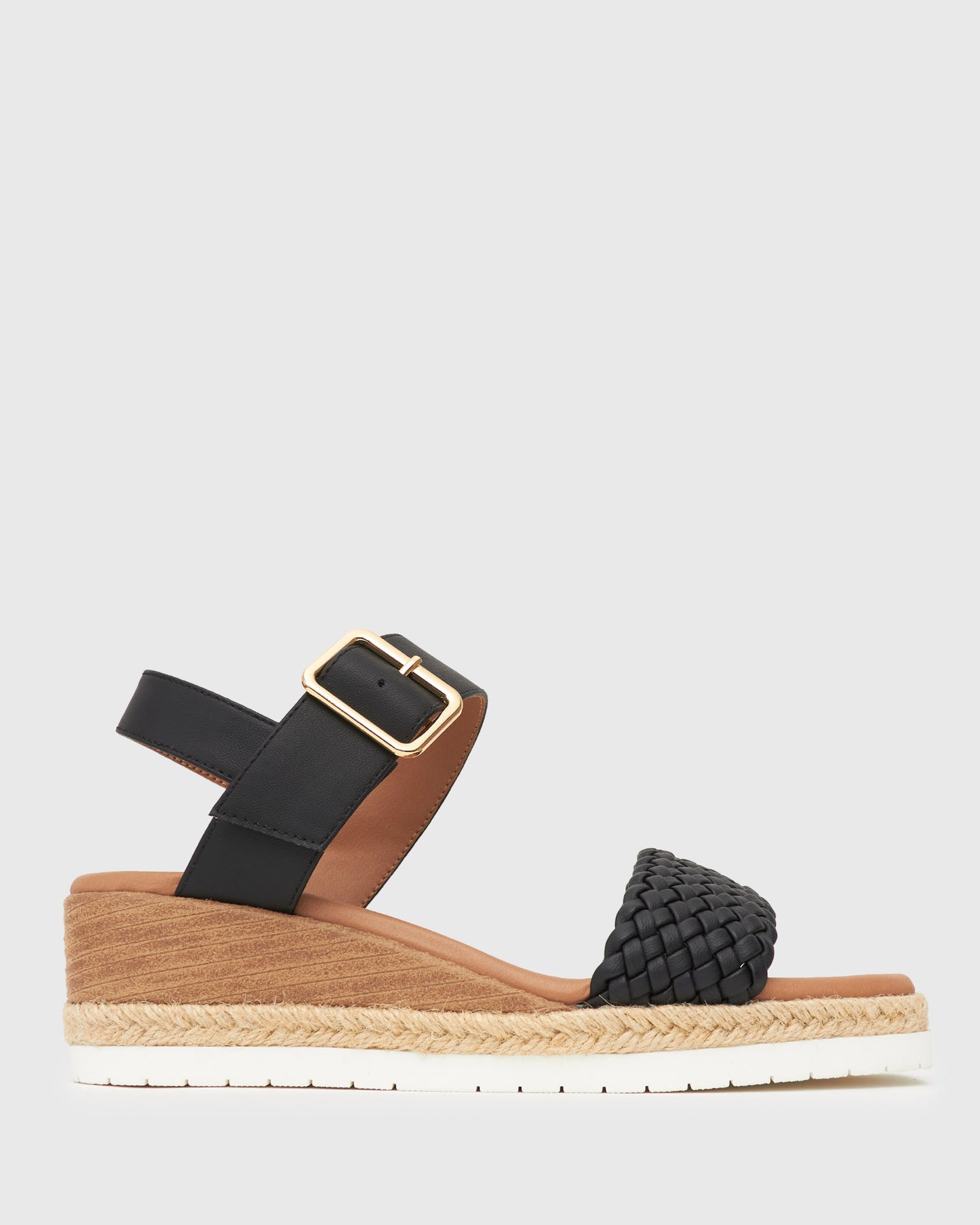 Wider Fit KENZIE Vegan Low Wedge Sandals