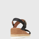 Wider Fit KENZIE Vegan Low Wedge Sandals