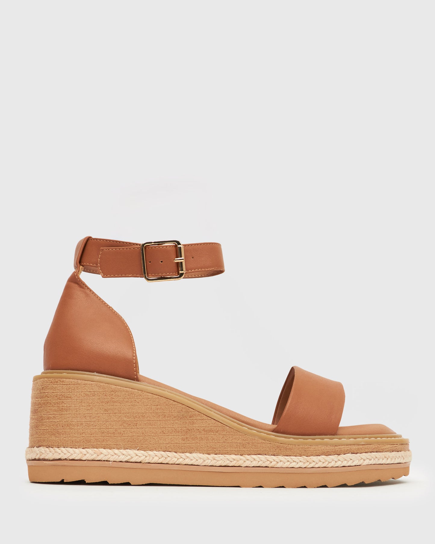 QUEENIE Vegan Wedge Sandals