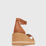 QUEENIE Vegan Wedge Sandals