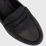 CASABLANCA Leather Slingback Loafers