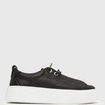 GENEVIEVE Leather Sneakers