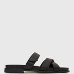 ENZO Leather Casual Slides