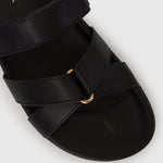 ENZO Leather Casual Slides