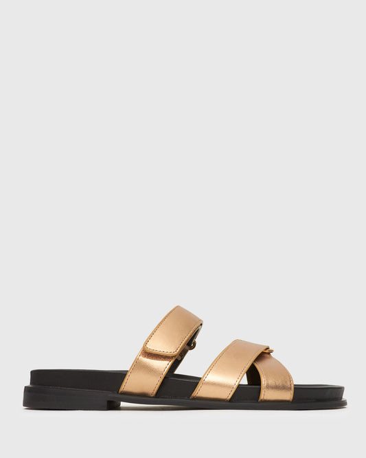 ENZO Leather Casual Slides