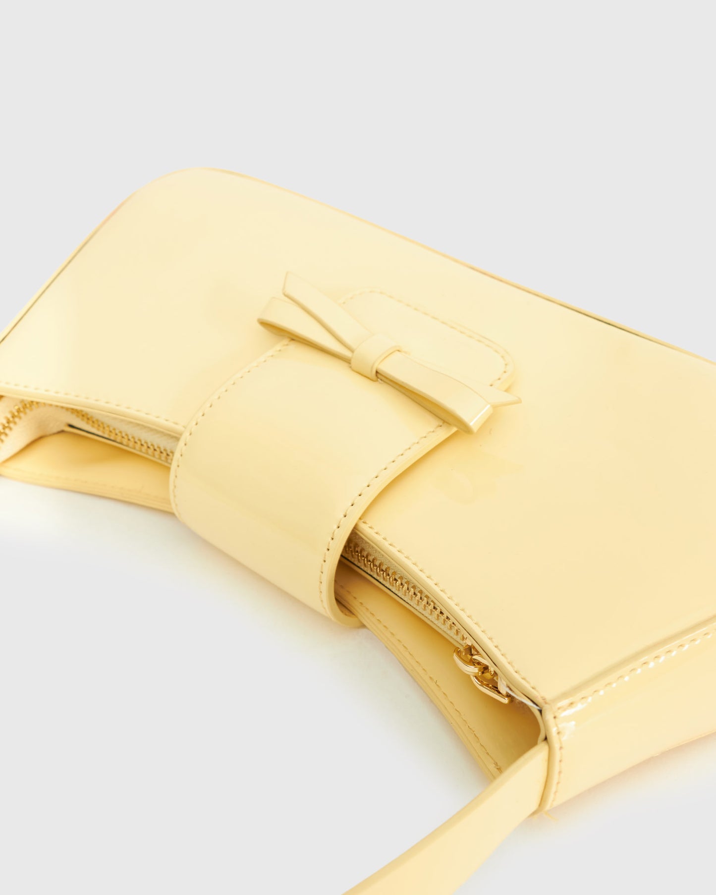 VIENNA Bow Baguette Bag