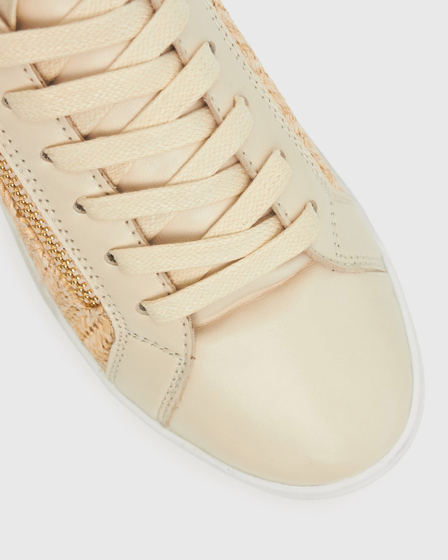 IMMY Raffia Platform Sneakers