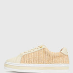 IMMY Raffia Platform Sneakers