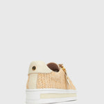 IMMY Raffia Platform Sneakers