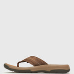 VICTOR Leather Thong Sandals