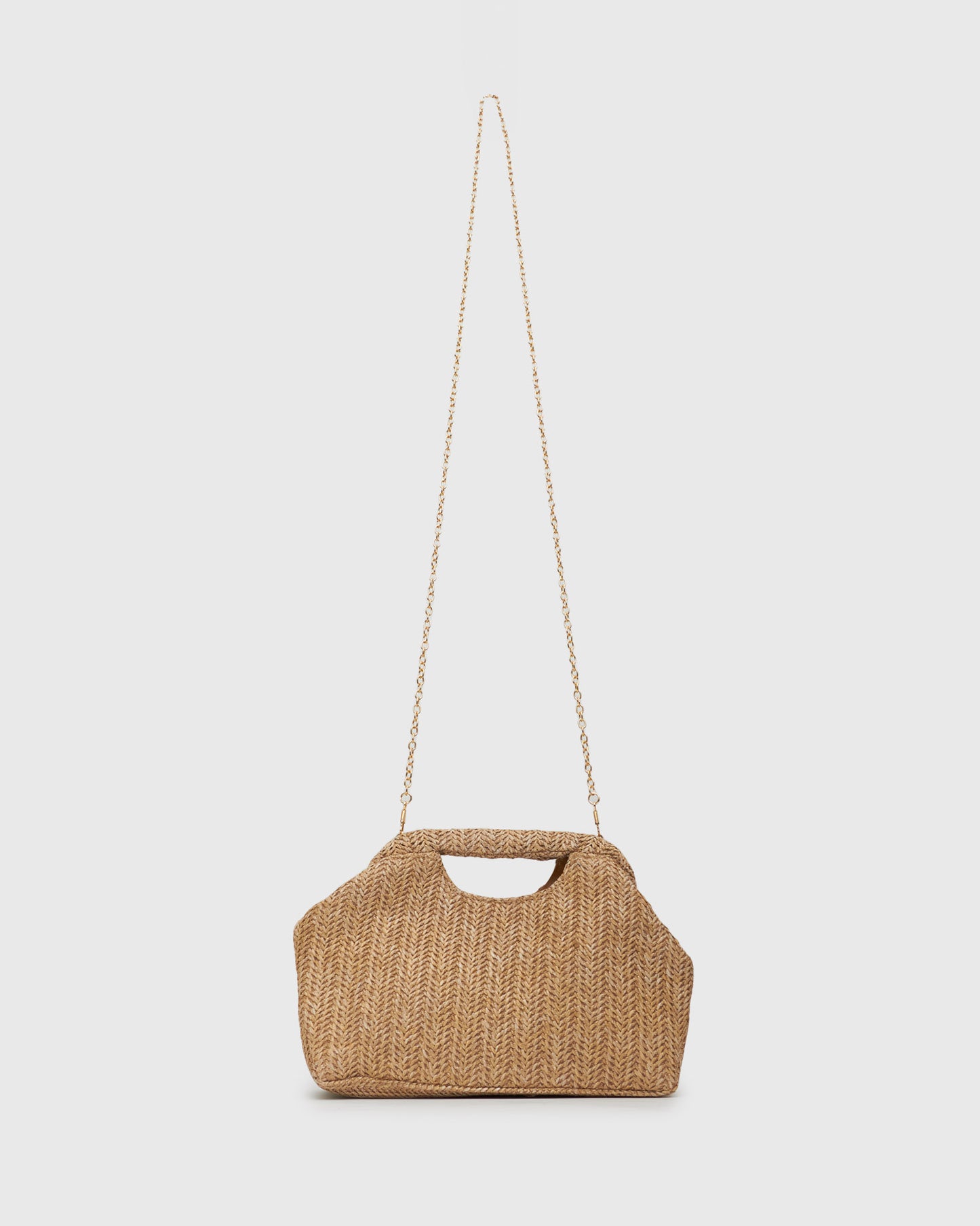 HOLIDAY Raffia Handheld Clutch Bag