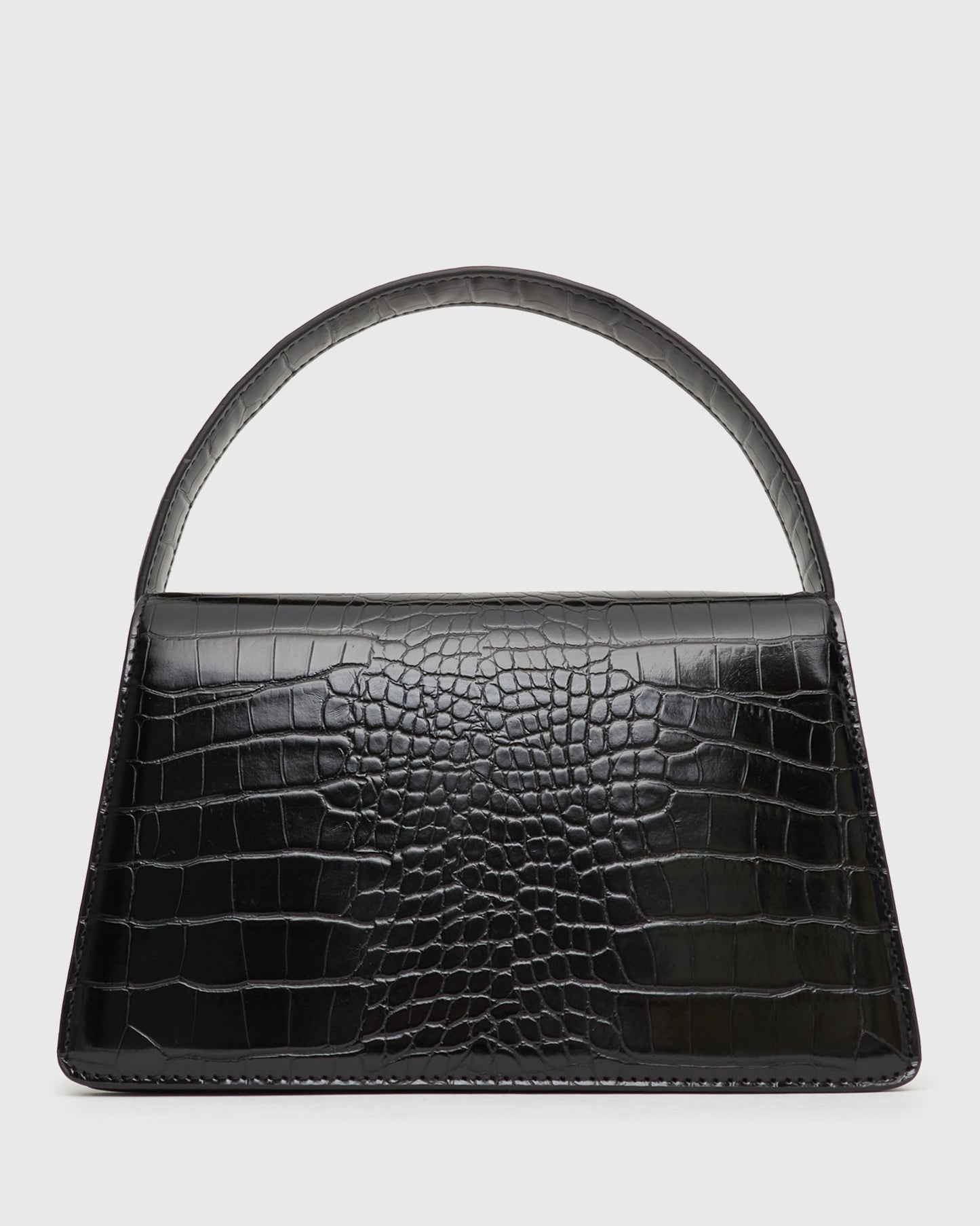 MALTA Croco Top Handle Bag