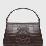 MALTA Croco Top Handle Bag