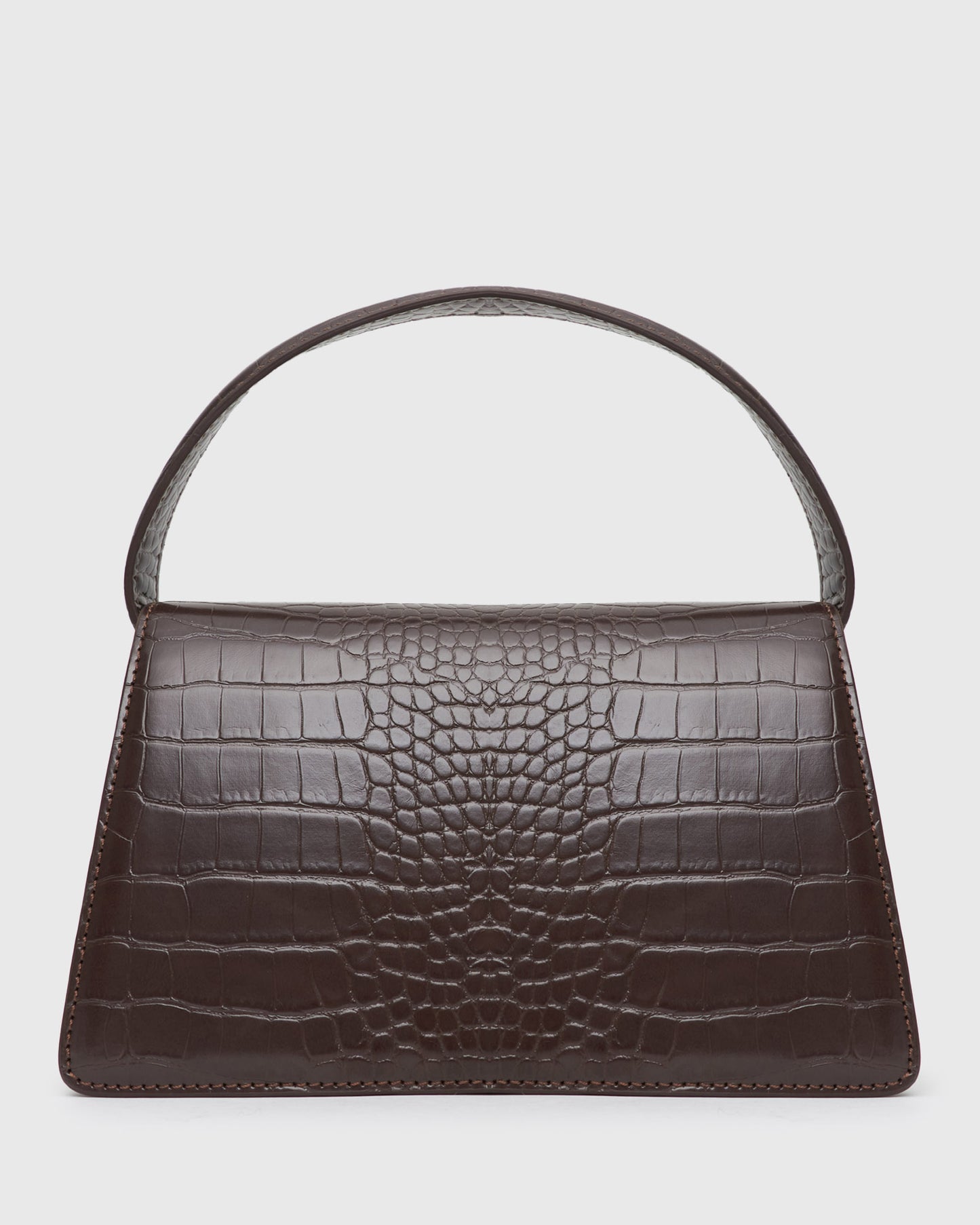 MALTA Croco Top Handle Bag