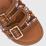 REFLECTION JUNIOR Leather Casual Slides