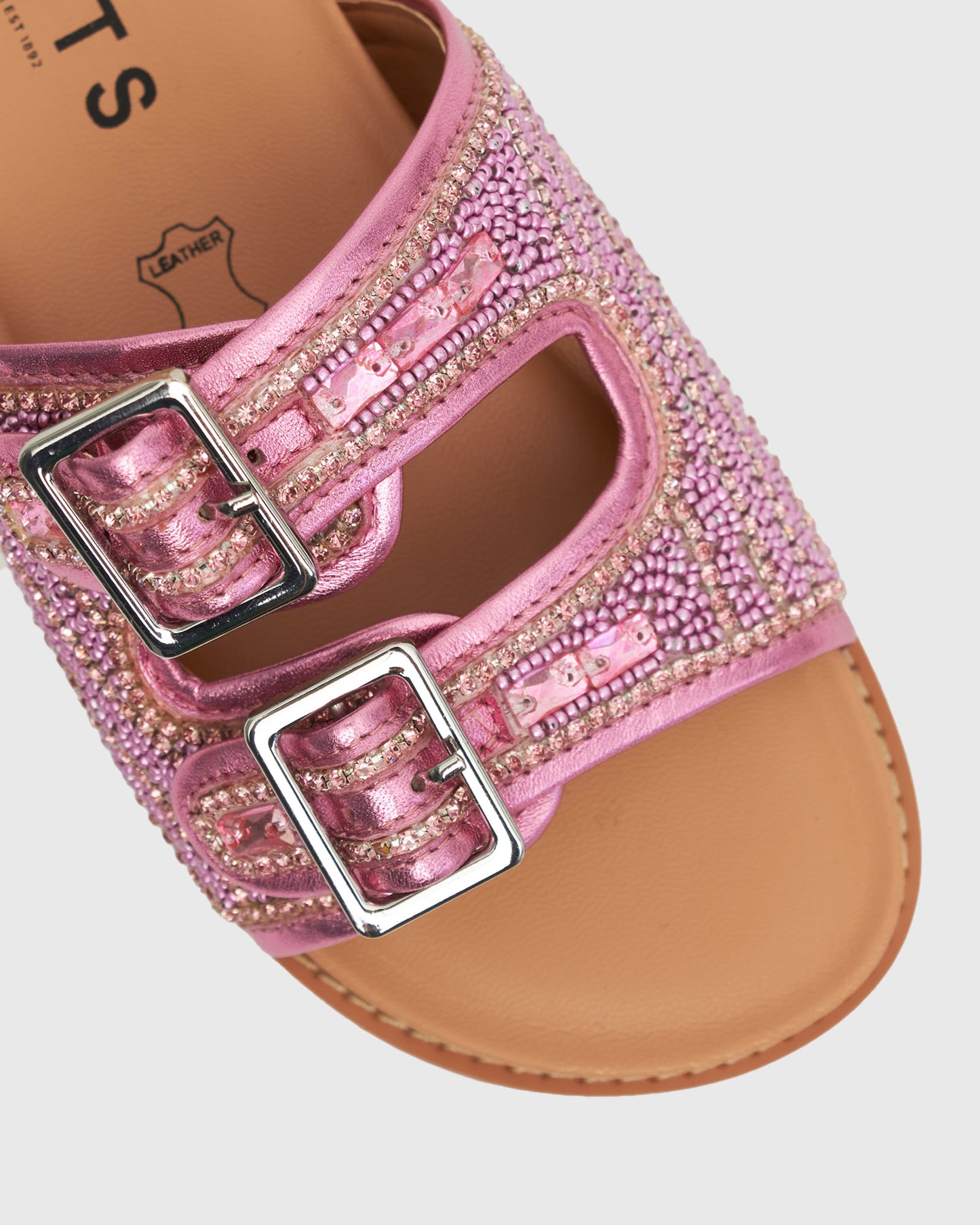 RADIANCE JUNIOR Leather Casual Slides