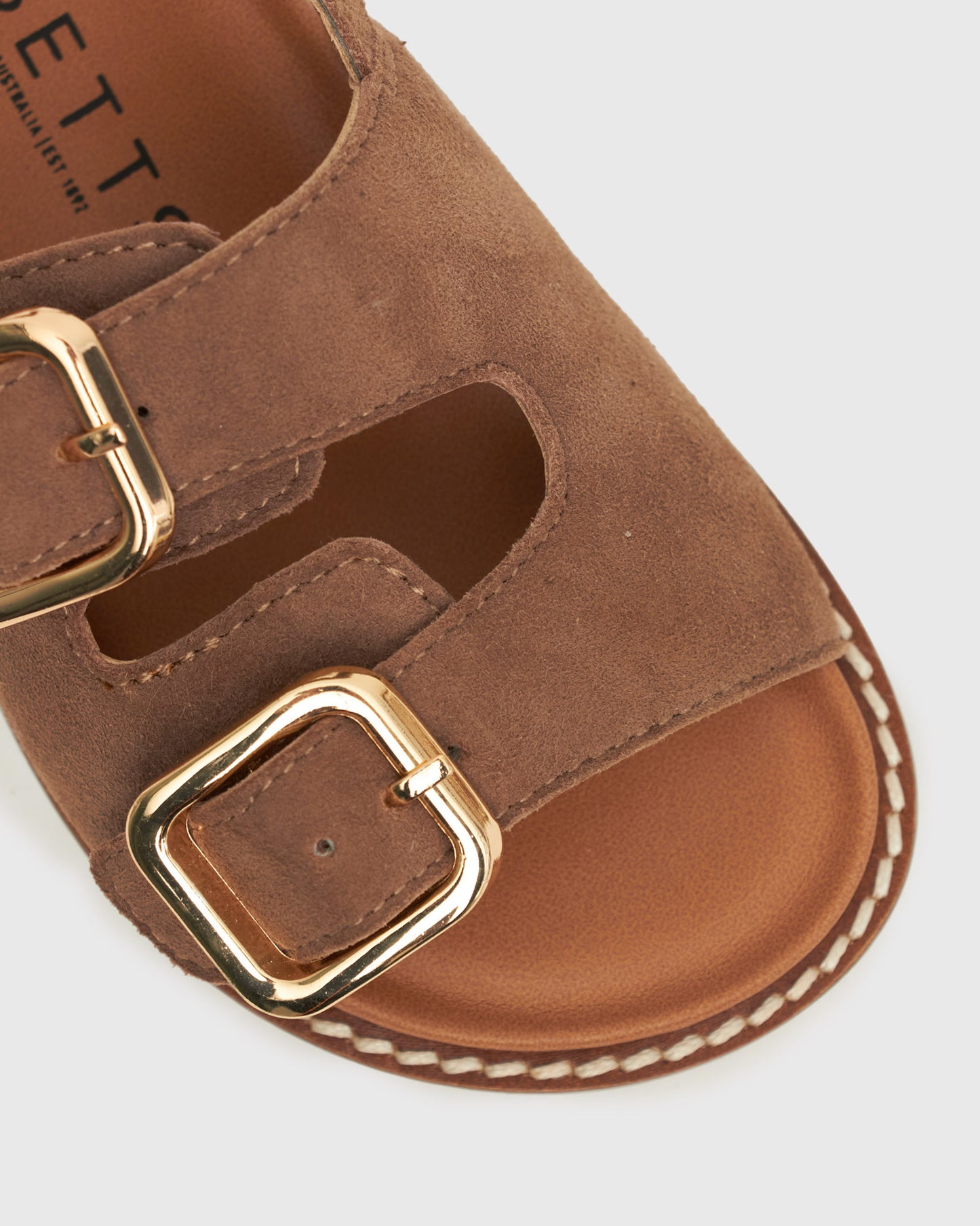 HUNTER INFANT Buckle Detail Leather Sandals